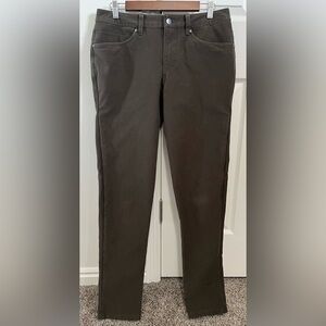 Lululemon Men’s ABC Pant Slim 31 x 32” L Rover Brown